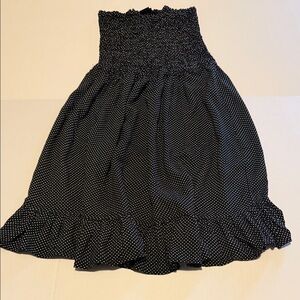 IMAGINATION   Strapless Black and White Dress M/L 100%viscose